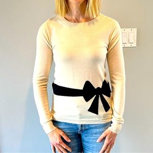 Milly bow sweater in excellent condition